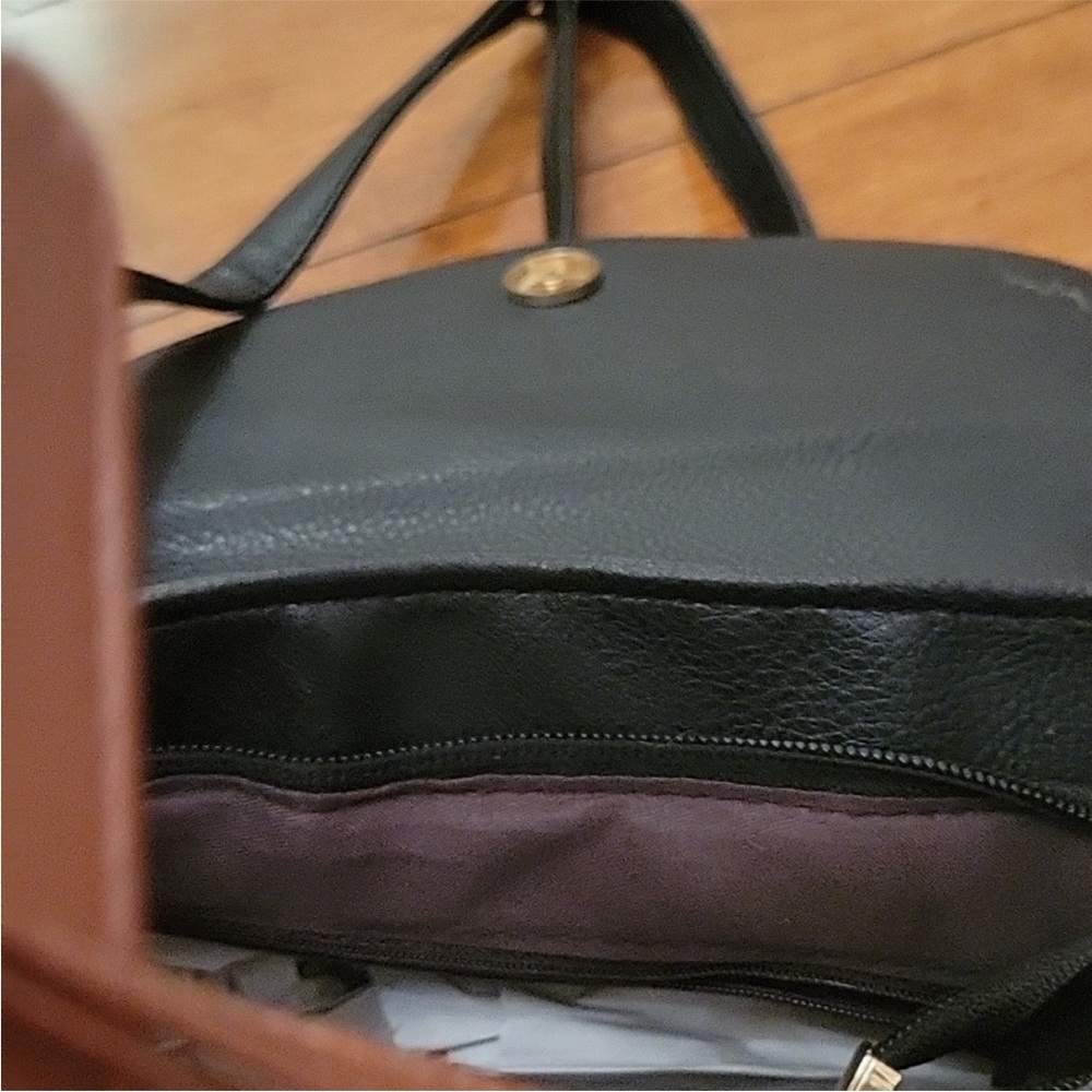 Ralph Lauren Black Fringe Shoulder Bag - Picture 5 of 6